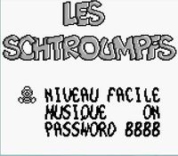 Les Schtroumpfs sur Nintendo Game Boy